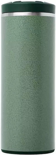 Stanley Transit Fliptop Thermosflasche Rostfreier Stahl BPA-frei 350ml Hammertone Grün