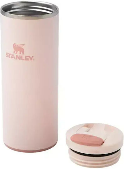 Stanley Transit Fliptop Thermosflasche Rostfreier Stahl BPA-frei 350ml Rose Quartz