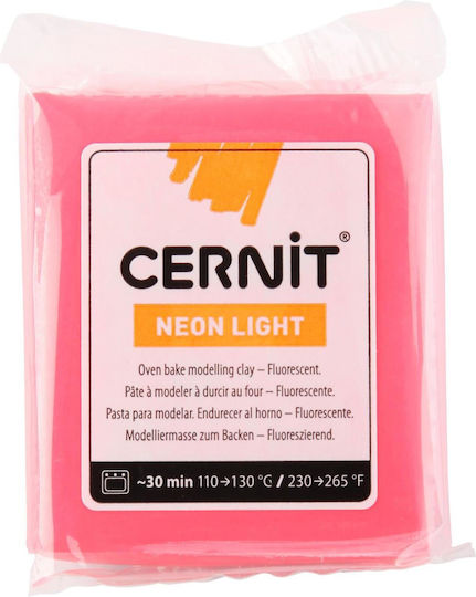 Cernit Πηλός Ροζ 56gr