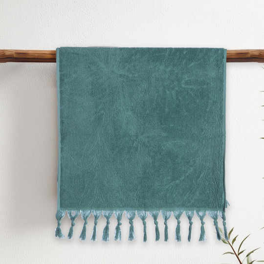 Nef-Nef Homeware Facecloth Charisma 50x90cm Blue Charisma Weight 550gsm