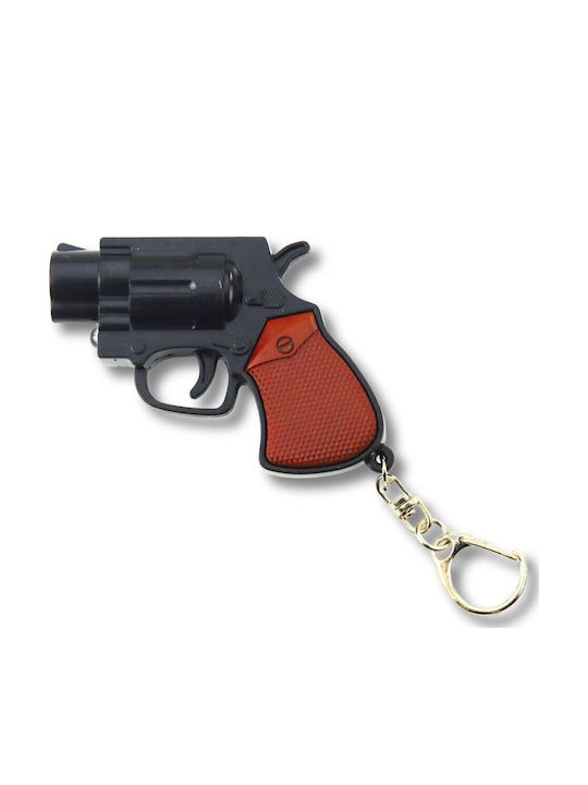 Mini Pistol Revolver Keychain Gadget Led Light Laser 6.5 Cm Mini Pistol Revolver Keychain Gadget Led Light Laser 6.5 Cm