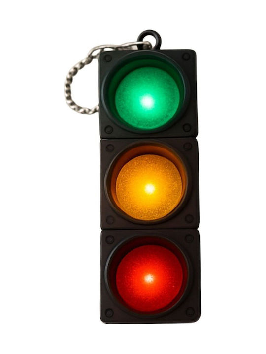 Keychain Flashing Traffic Light Educational Road Lights