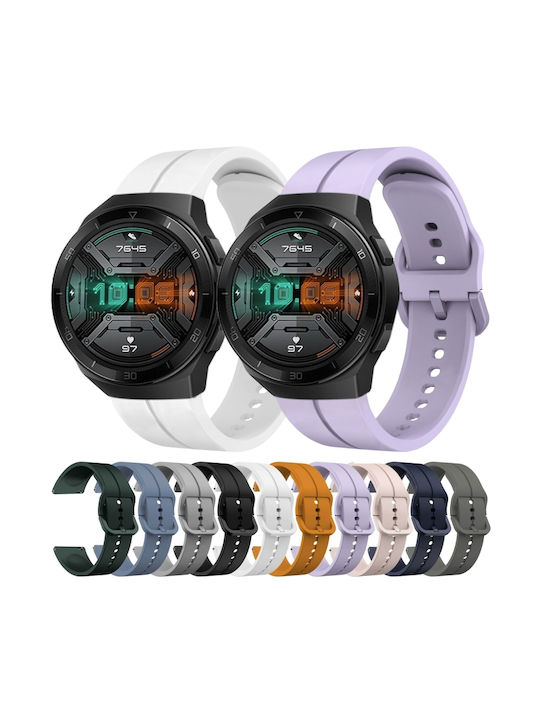 Кайш Силиконов Лилав (Huawei Watch GT 2e)