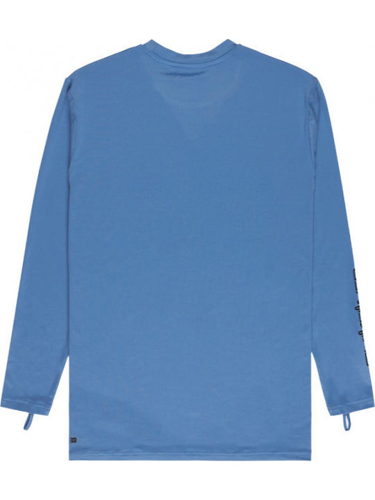 Quiksilver Everyday UPF 50 Men's Long Sleeve Sun Protection Shirt Blue