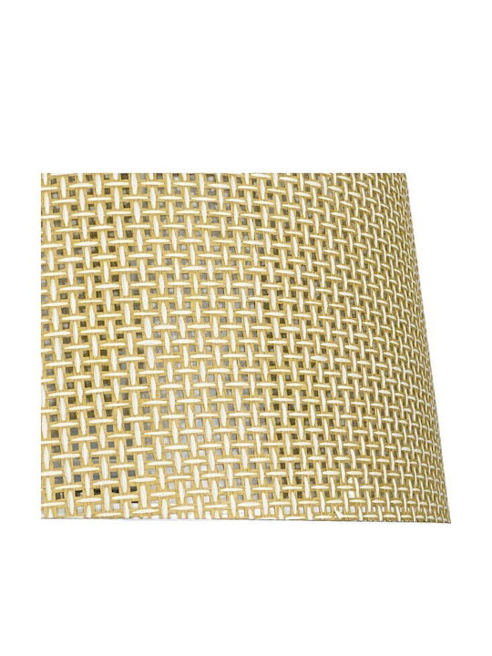 Stewehome Καπέλο Λάμπας Φυσικό Πλεκτό -κρεμ38x27cm Stewehome Καπέλο Λάμπας Φυσικό Πλεκτό -κρεμ38x27cm