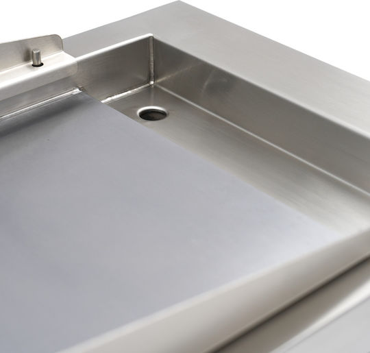 Maxima Steel Flat Top Griddle 5kW with Flat Grill Plate