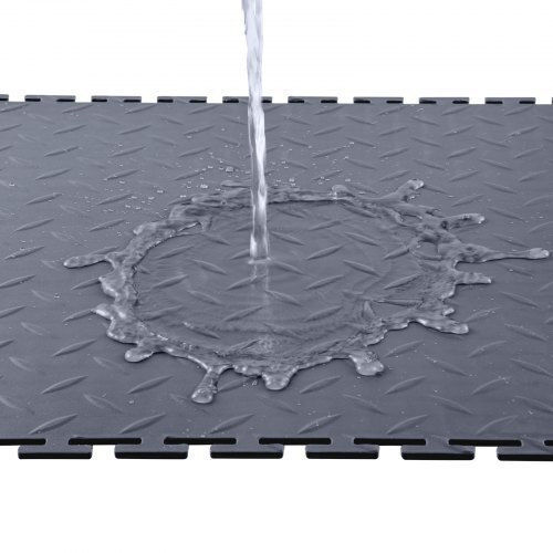 Vevor PVC Garden Floor Tile 51.3x51.3cm 8 Pieces
