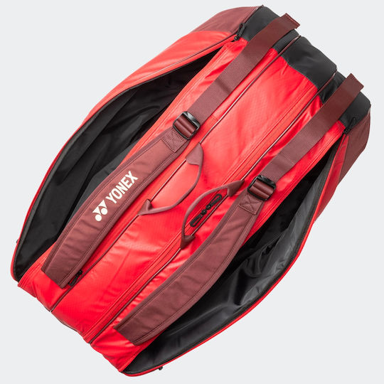 Yonex Τσάντα Πλάτης Τένις 9 Ρακετών Κόκκινη
