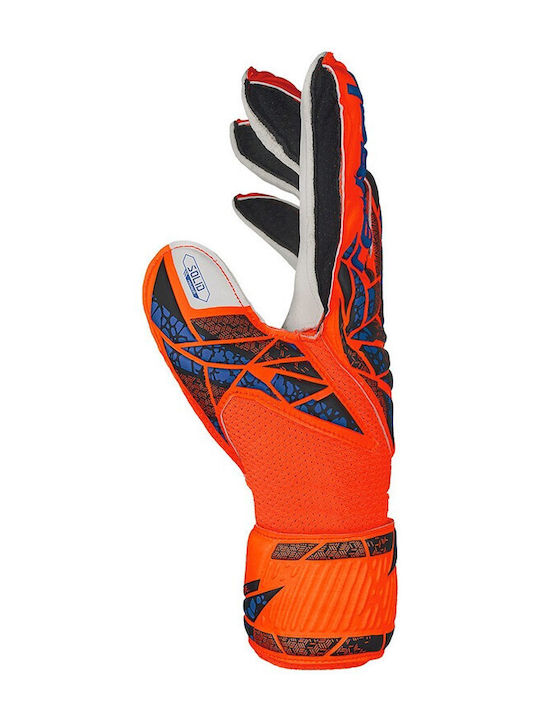 Reusch Attrakt Solid Finger Support Kids Goalkeeper Gloves Multicolour