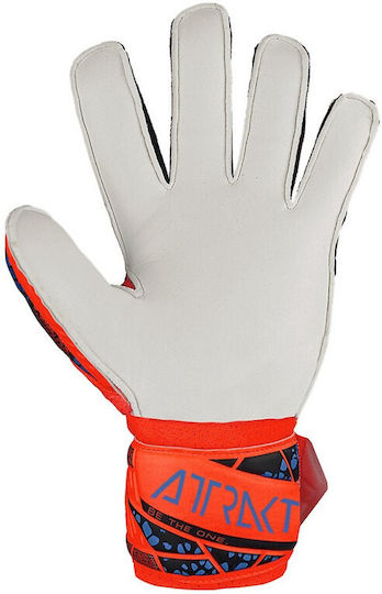 Reusch Attrakt Solid Finger Support Kids Goalkeeper Gloves Multicolour