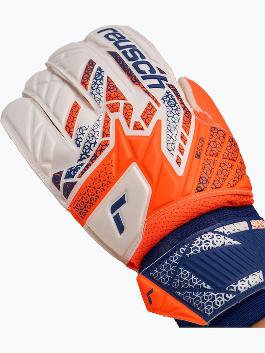 Reusch Attrakt Solid Γάντια Τερματοφύλακα Ενηλίκων Λευκά