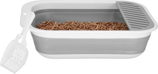 Τουαλέτα Γάτας Λευκή Μ45 x Π34 x Υ12cm