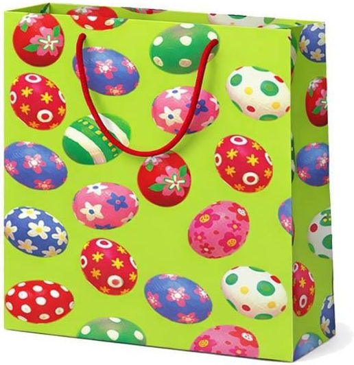 Next Easter Eggs Bag Paper Bag for Gift 23x10x24cm. 12pcs