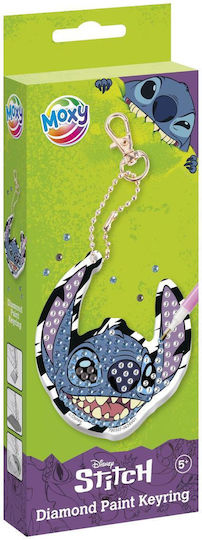 Set creativ DIY Creează-ți propriul breloc Tehnica picturii cu diamante Disney Lilo Stitch