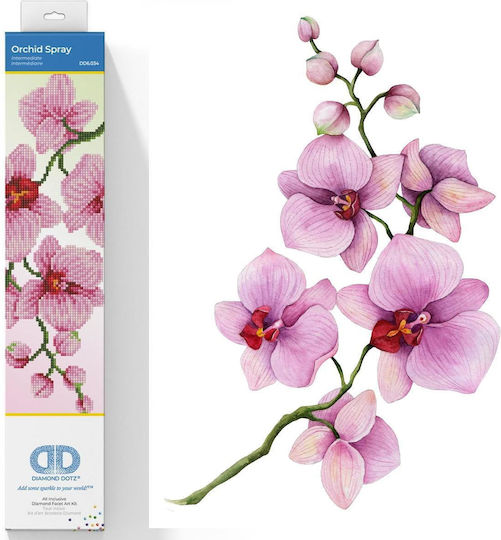 Diamond Dotz Ψηφιδωτό - Orchid Spray