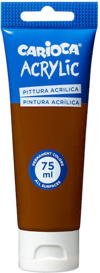 Carioca Acrylic Paint Set Brown 75ml 1Stück