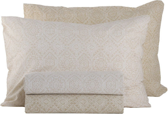 Nef-Nef Homeware Clover Σετ Υπέρδιπλο 4τμχ 240x270εκ. Yellow Nef-Nef Homeware Clover Σετ Υπέρδιπλο 4τμχ 240x270εκ. Yellow
