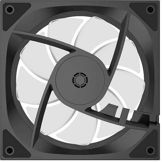 Xilence XF078 Reverse Blade Case Fan 120mm (1800rpm / 52cfm) with ARGB Lighting and 3-Pin / 4-Pin PWM Connection