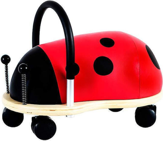 Wheelybug Ladybug Large Ride On Κόκκινο