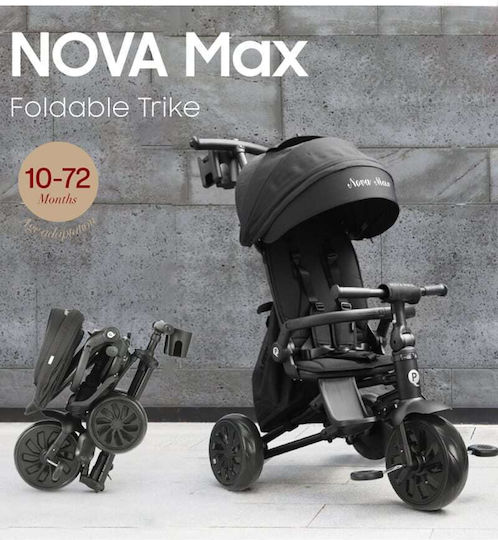 Q Play Nova Max Convertible with Parental Handle 6 in 1 for 10 Months Green
