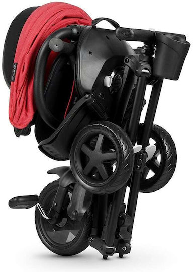Q Play Nova Niello S700-6 Foldable and Convertible 4 in 1 for 10 Months Pink
