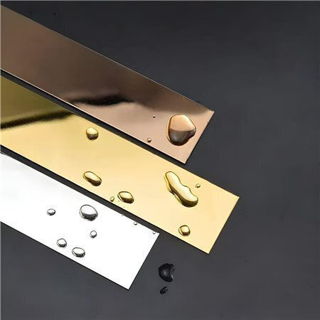 Self-adhesive Decorative Tape Interior Zola Length 10 M Width 2 Cm Flexible Pvc Gold