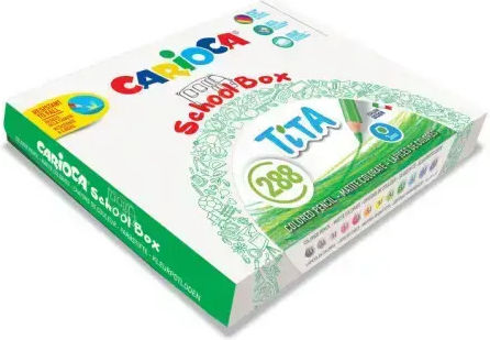 Ξυλομπογιες Carioca 42833 Tita School Box 288τ