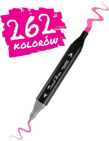 Smartic Markere de Desen 2mm Groși Subțiri Profesionali Set 262 Culori
