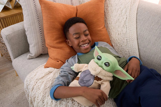 Mattel Star Wars Interactive Plush Toy Grogu Jkn44