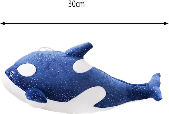 Αξιολάτρευτος Λούτρινος Καρχαρίας 30cm Μαλακός & Θεραπευτικός Αγκαλιές 81269