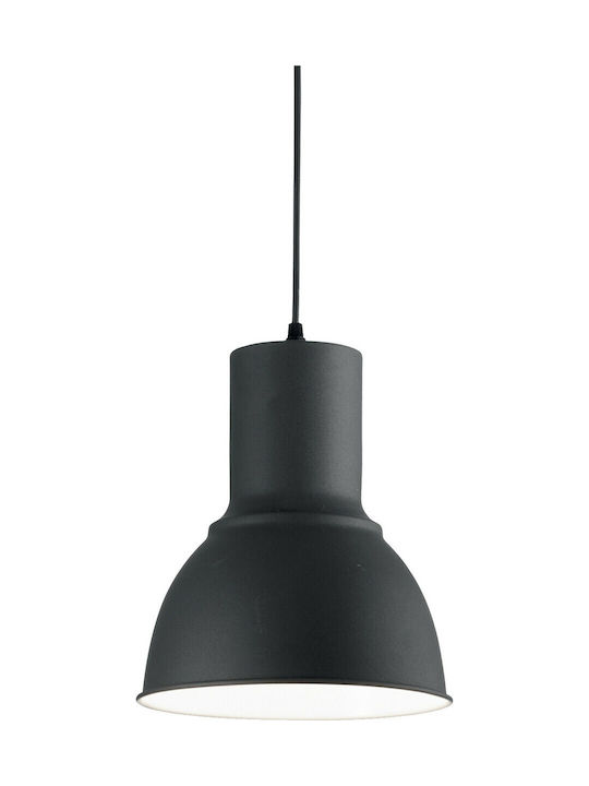 Ideal Lux Breeze SP1 Ρυθμιζόμενο Κρεμαστό Φωτιστικό Μαύρο Καμπάνα με Ντουί E27 23.5x33εκ.
