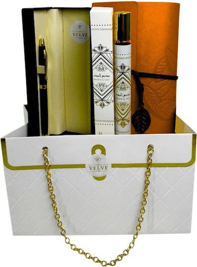 Velve Desk Set With Notebook And Pen