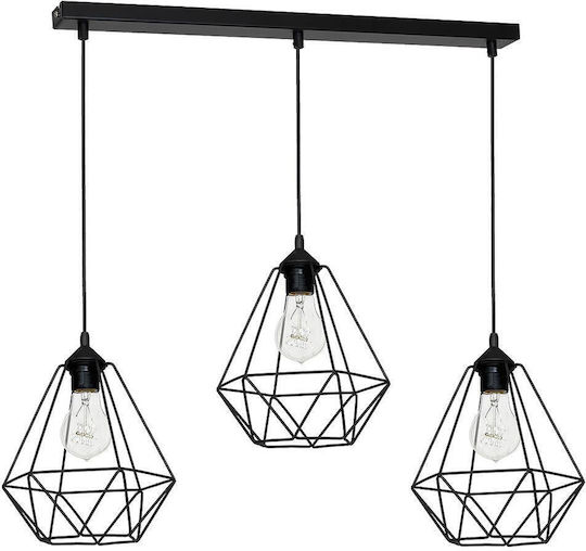 Eko Light Hängelampe Schwarz