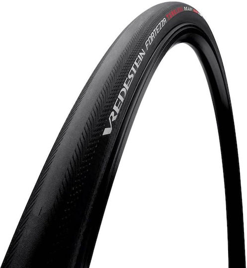 Road Tire Vredestein Vredestein Fortezza Tubeless Ready 700x25 25-622 Foldable Puncture Resistant Lining Tpi120 290g Black New