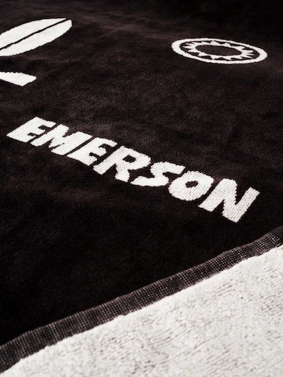 Emerson Πετσέτα Θαλάσσης Μαύρη