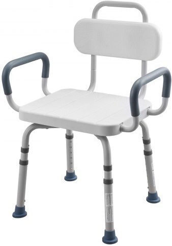 Vevor Badewannensitz mit Rückenlehne 55x49,5x87,5cm