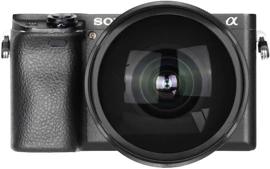 7artisans Crop Camera Lens 6mm f/2 Fisheye for Sony E Mount Black