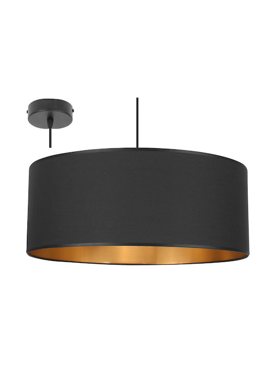 Light Home Κρεμαστό Φωτιστικό Μαύρο LED 50εκ.