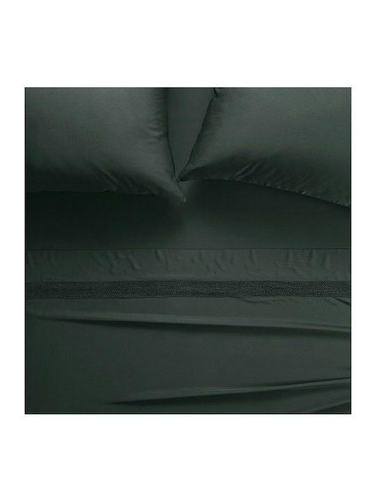 Hauz Σεντόνι King Size 280x290εκ. Πράσινο
