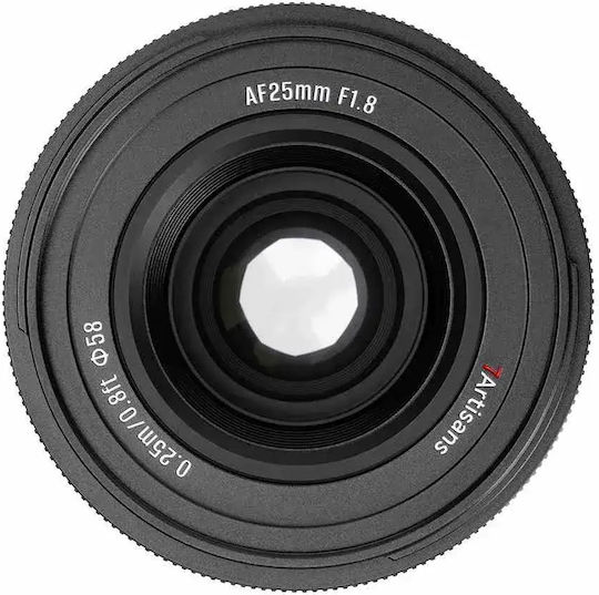 7artisans Crop Kameraobjektiv Lite Series 25mm f/1.8 Statisch für Sony E Berg Schwarz
