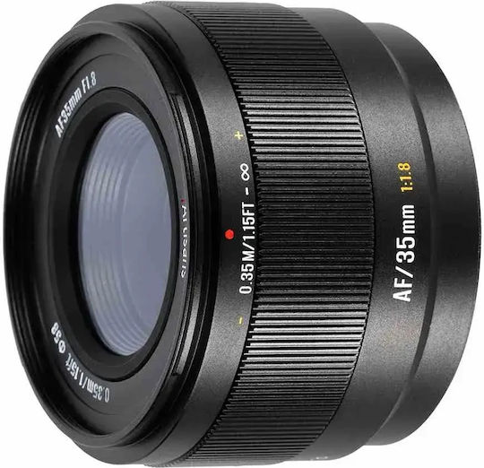 7artisans Obiectiv Foto Crop Lite Series 35mm f/1.8 Fix pentru Fujifilm X Montaj Negru