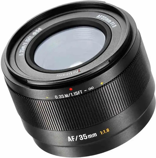 7artisans Obiectiv Foto Crop Lite Series 35mm f/1.8 Fix pentru Fujifilm X Montaj Negru