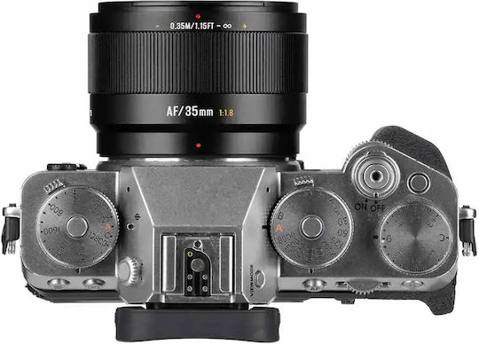 7artisans Obiectiv Foto Crop Lite Series 35mm f/1.8 Fix pentru Fujifilm X Montaj Negru