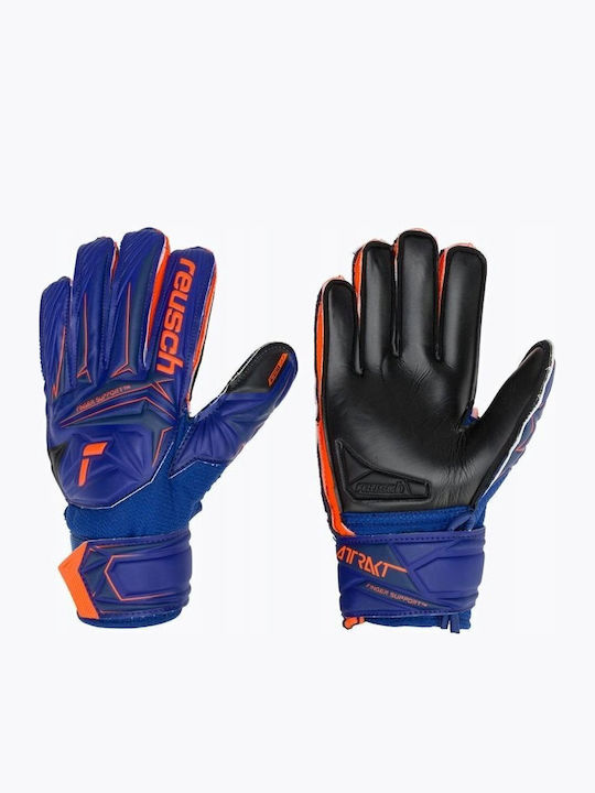 Reusch Goalkeeper Gloves Kids Blue
