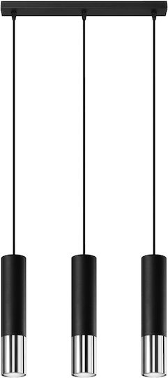 Sollux Loopez 3L Κρεμαστό Φωτιστικό 45x14x31εκ. Sollux Loopez 3L Κρεμαστό Φωτιστικό 45x14x31εκ.