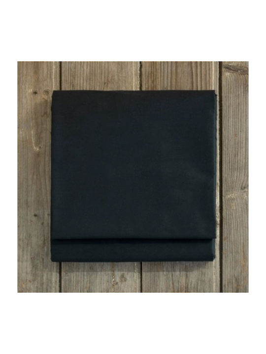 Nima Sheet King Size with Elastic 185x205+35cm. Superior Black