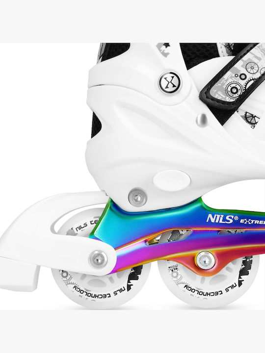 Inline Skates Inline Roller Λευκά Kinder