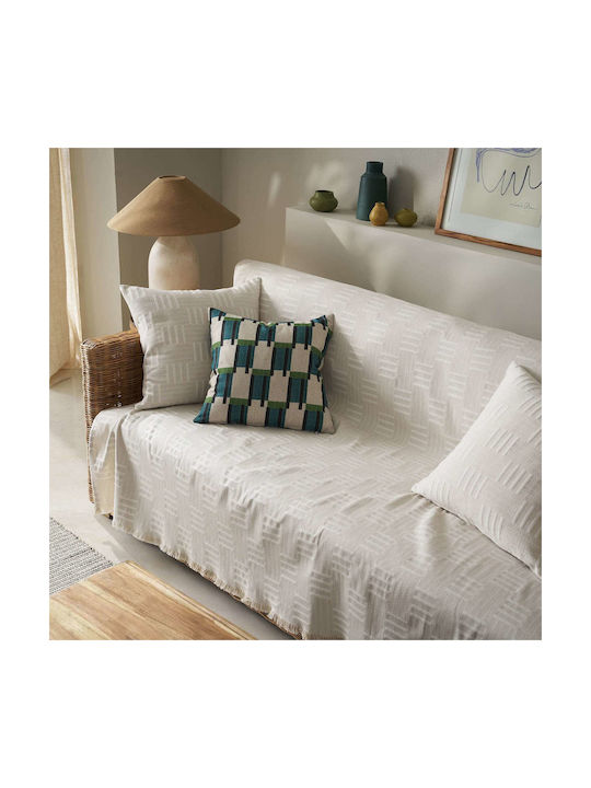 Gofis Home Διακοσμητική Μαξιλαροθήκη Kaelen Πράσινη 43x43εκ.