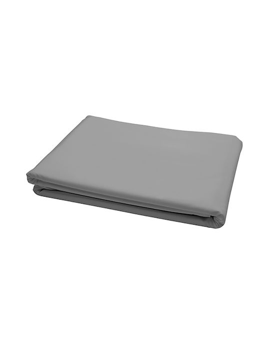 Sunshine Cotton Feelings 151 Σετ Σεντόνια Διπλά με Λάστιχο 150x205+30εκ. Dark Grey (4τμχ)