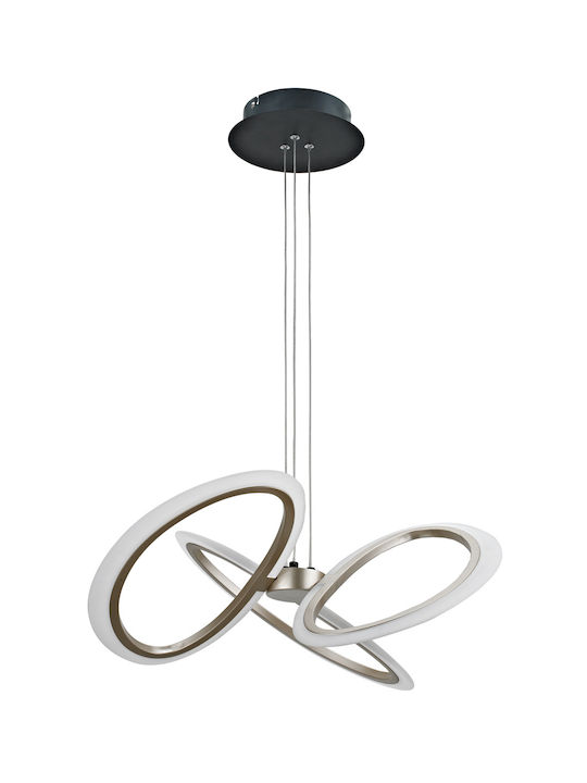 Powertech Adjustable Pendant Light Gold 53x53x120cm